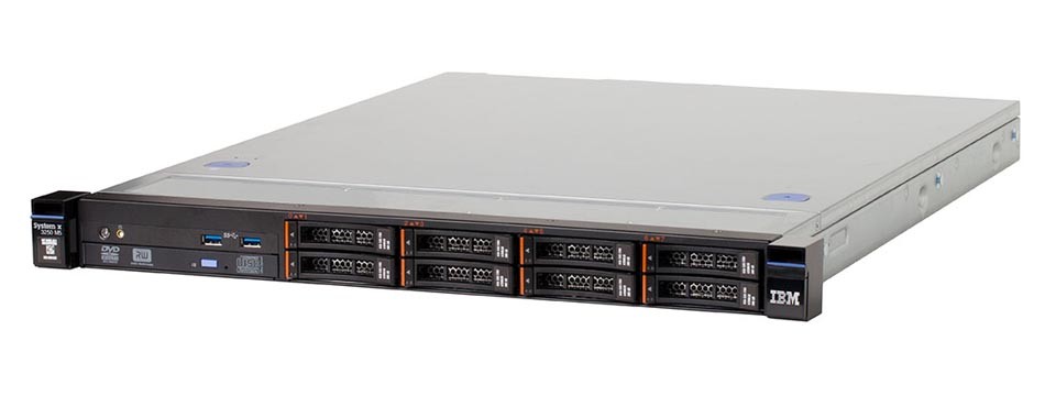 SERVER IBM x3250 M5 E3-1220 v3 (3.1 GHz, 8M Cache)